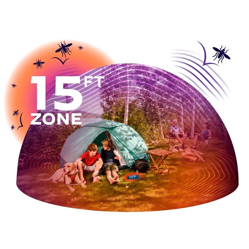 Thermacell MR300 Portable Mosquito Repeller Mossy Oak Fishing Bundle with Clamp Picture of Thermacell Repellents Inc. Thermacell MR300 Portable Mosquito Repeller - Mossy Oak Fish Pack w/Clamp