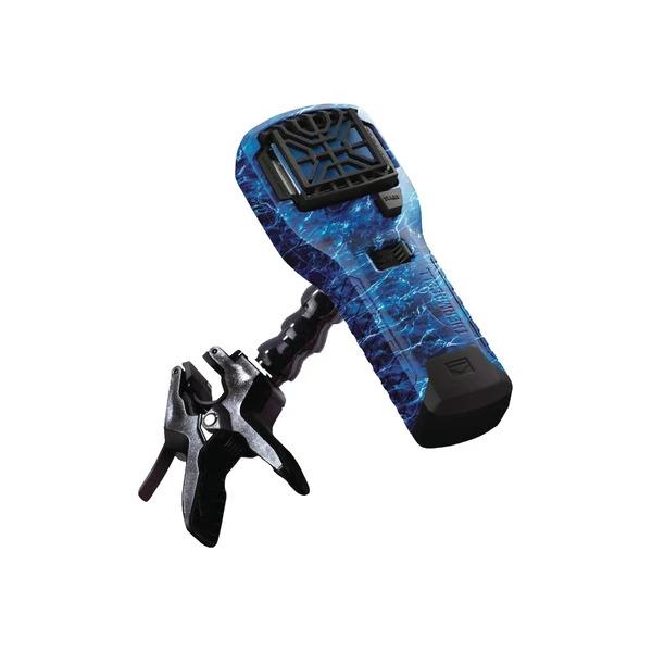 Thermacell MR300 Portable Mosquito Repeller Mossy Oak Fishing Bundle with Clamp Picture of Thermacell Repellents Inc. Thermacell MR300 Portable Mosquito Repeller - Mossy Oak Fish Pack w/Clamp