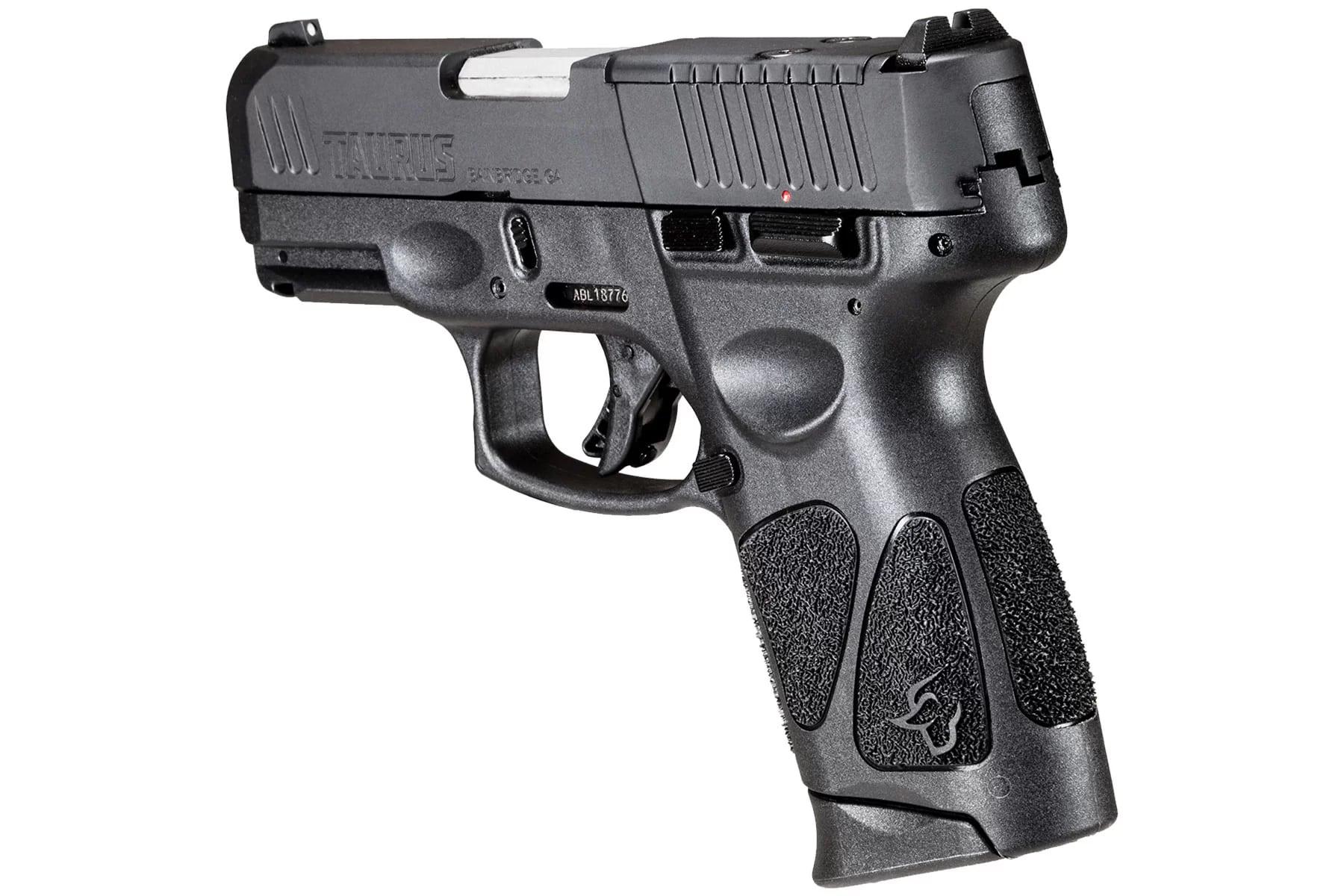 Taurus Mass Compliant G3C T.O.R.O. Handgun 9mm Luger 10rd Magazines 3.2" Barrel Optic Ready Black Finish Picture of Taurus International Inc. MassComp G3C 9MM BK/BK 3.26'' 3x10 TORO