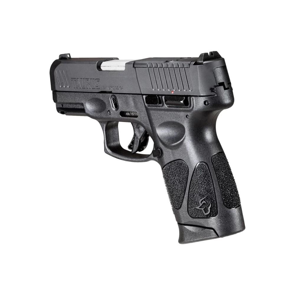 Taurus G3C T.O.R.O. Handgun 9mm Luger 10rd Magazines 3.2" Barrel Optic Ready Black Finish Picture of Taurus International Inc. G3C 9MM BLACK/BLACK 3.26" 3x10 OPTIC READY
