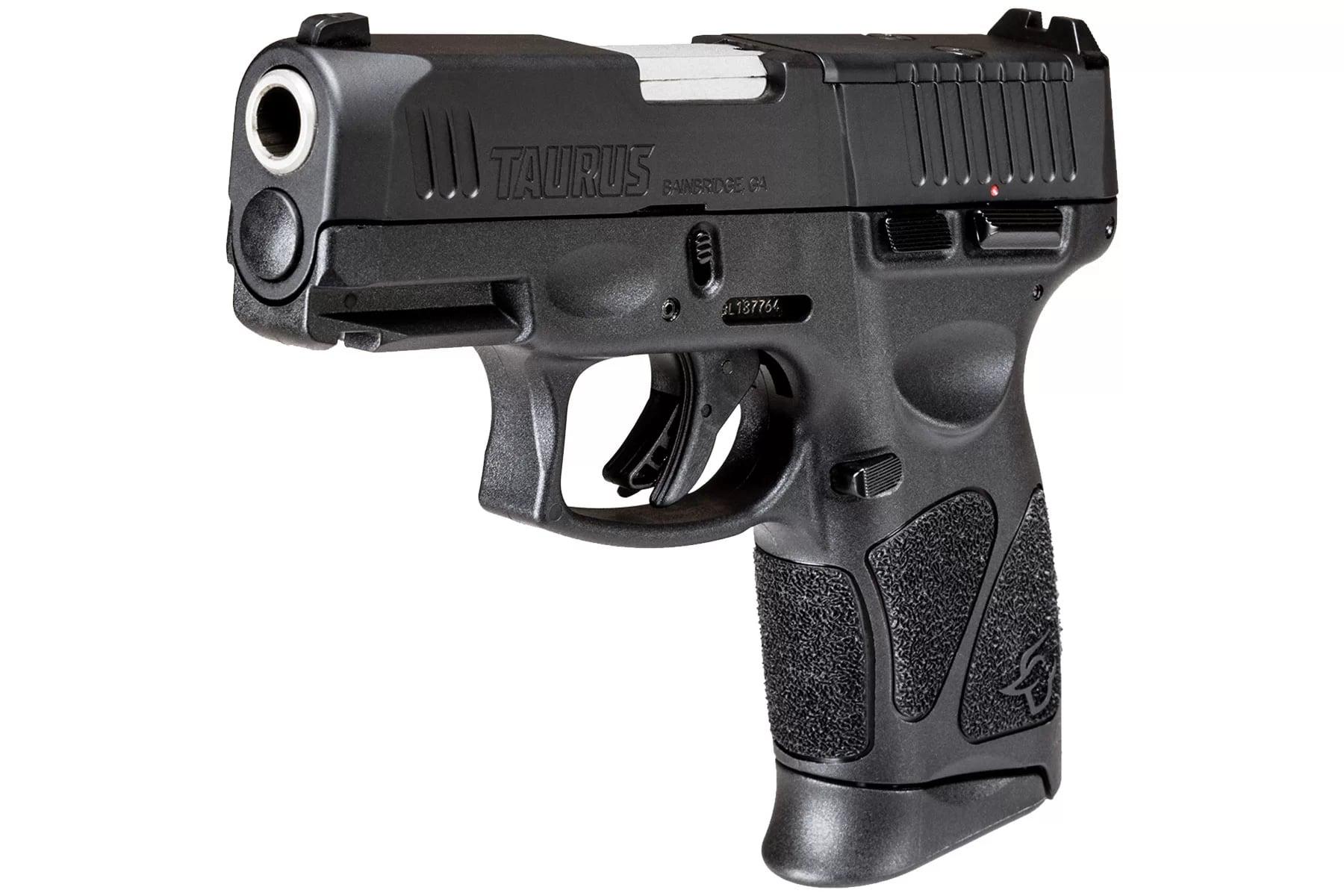 Taurus Mass Compliant G3C T.O.R.O. Handgun 9mm Luger 10rd Magazines 3.2" Barrel Optic Ready Black Finish Picture of Taurus International Inc. MassComp G3C 9MM BK/BK 3.26'' 3x10 TORO