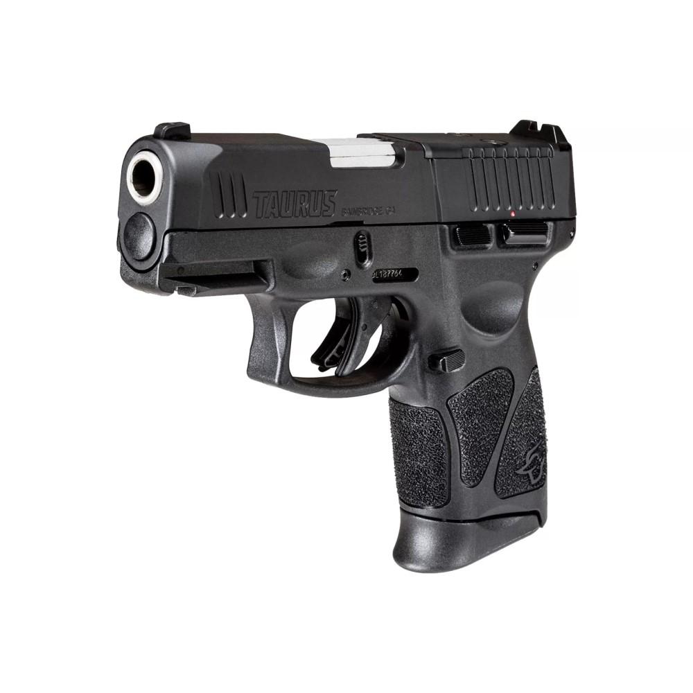 Taurus G3C T.O.R.O. Handgun 9mm Luger 10rd Magazines 3.2" Barrel Optic Ready Black Finish Picture of Taurus International Inc. G3C 9MM BLACK/BLACK 3.26" 3x10 OPTIC READY