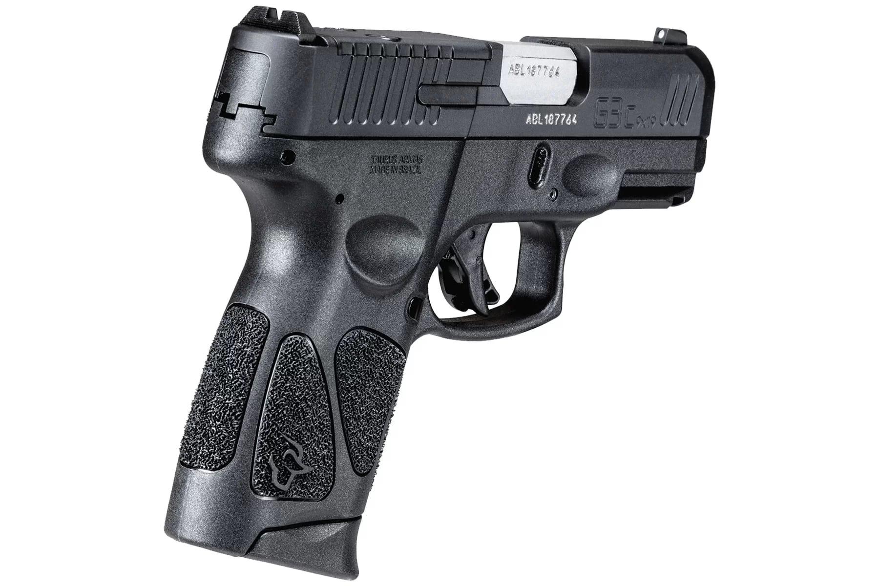 Taurus Mass Compliant G3C T.O.R.O. Handgun 9mm Luger 10rd Magazines 3.2" Barrel Optic Ready Black Finish Picture of Taurus International Inc. MassComp G3C 9MM BK/BK 3.26'' 3x10 TORO