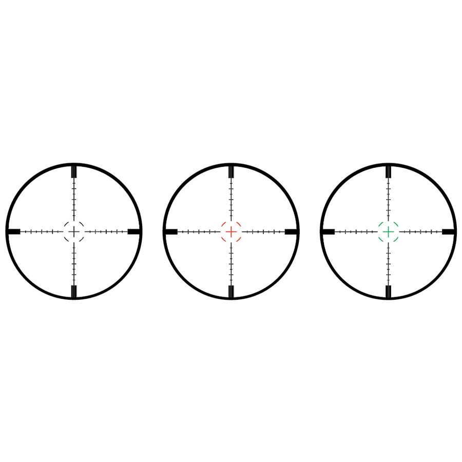 Truglo Tru-Brite 30 SeriesTactical Rifle Scope 1-6x24mm 30mm SFP IR Power Ring Duplex Mil-Dot Illum Black Picture of TRUGLO SCP TAC 1-6X24 30MM IR SPC 1PC
