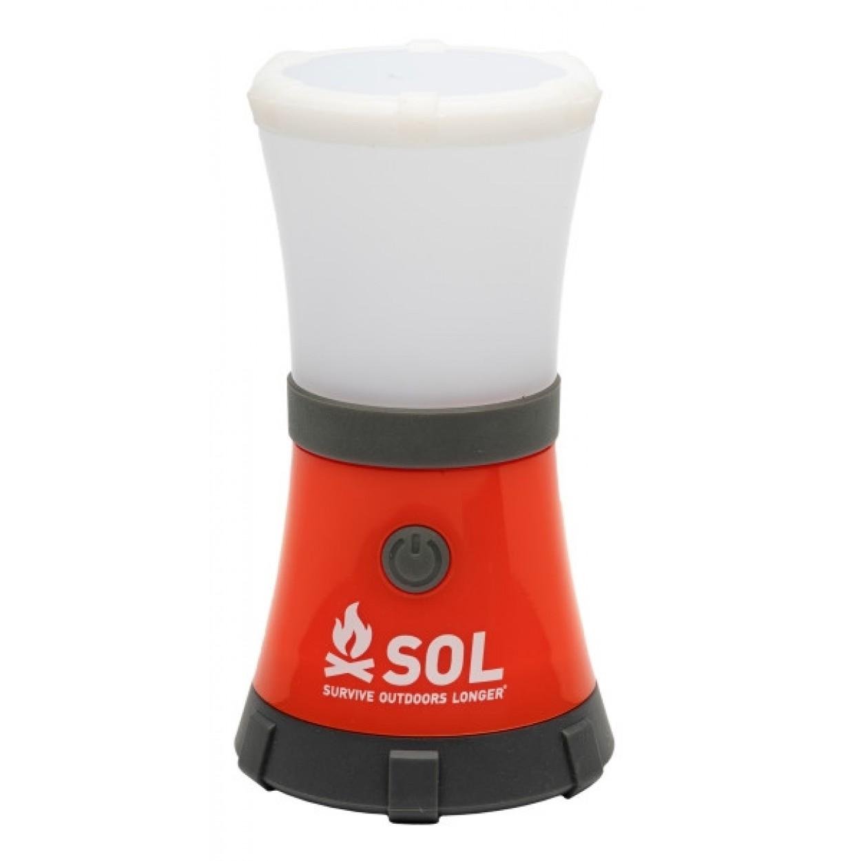 Survive Outdoors Longer Floating Lantern with Power Bank 240 Lumens Orange