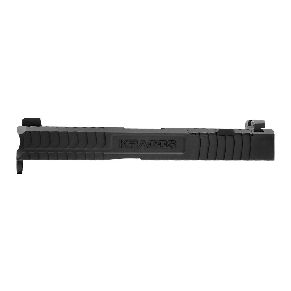 CMC Triggers Kragos Aftermarket Slide for Glock 17 Gen 3 RMR Cut Black Picture of Cmc Triggers CMC Kragos - Glock 17 Gen 3 Slide RMR cut BLK DLC