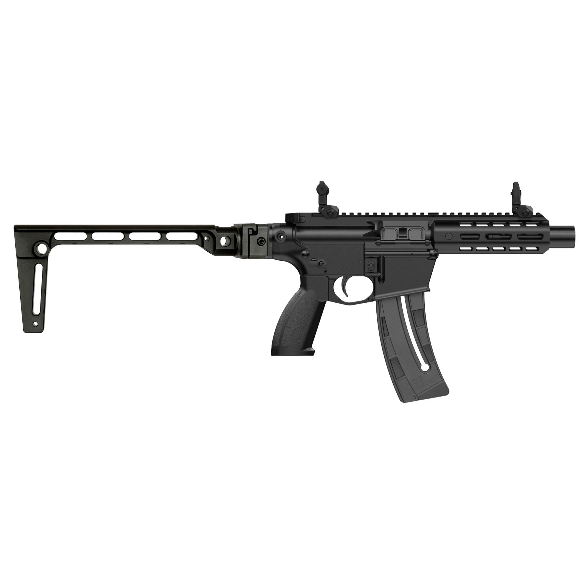 Retay RA1522 Pistol .22 LR 25rd Magazine Black Aluminum MLOK Forend