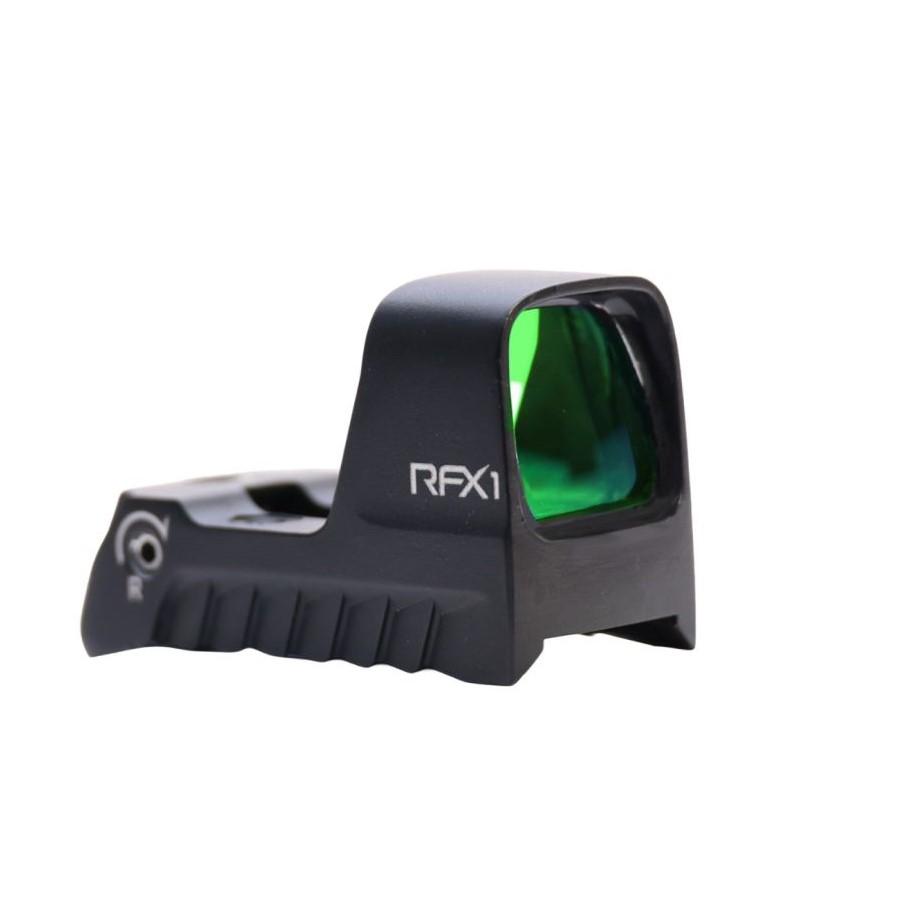 Viridian Custom 1x16 RFX1 Red Dot Sight for S&W Bodyguard 2.0 Micro Green Dot Black Picture of Viridian Green Laser Viridian Custom 1x16 RFX for S&W Bodyguard 2.0 Micro Grn Dot Blck
