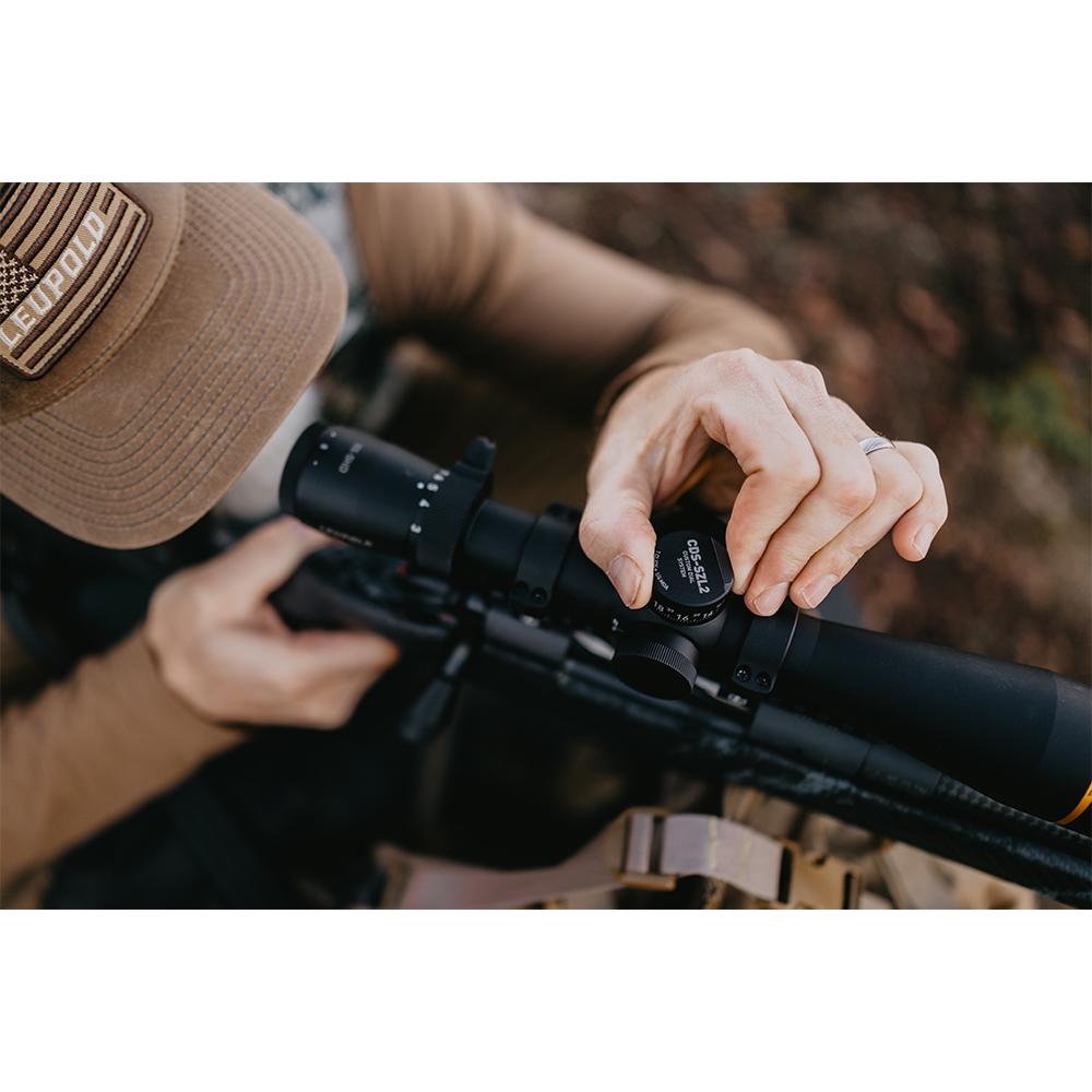 Leupold VX-5HD Gen 2 Rifle Scope 4-20x52 34mm SFP TMOA Black Picture of Leupold & Stevens Inc. Leupold VX-5HD Gen 2 4-20x52 (34mm) CDS-SZL2 Side Focus TMOA