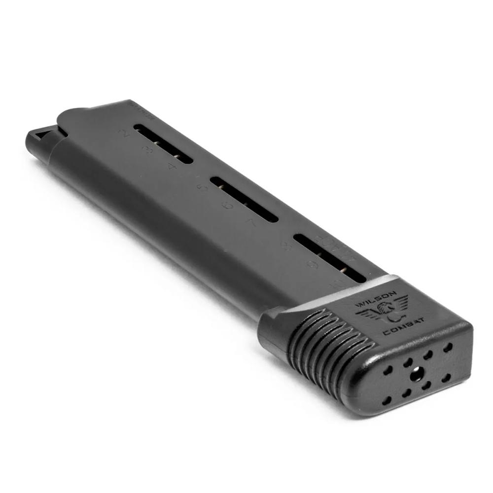 Wilson Combat Full Size 1911 Handgun Magazine Black .45 ACP 8/rd Picture of Wilson Combat Wilson Combat MAGAZINE 1911 ELITE TACTICAL .45 ACP 10 RD BLACK