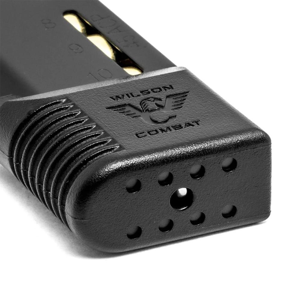 Wilson Combat Full Size 1911 Handgun Magazine Black .45 ACP 8/rd Picture of Wilson Combat Wilson Combat MAGAZINE 1911 ELITE TACTICAL .45 ACP 10 RD BLACK