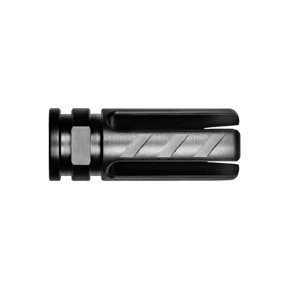Rise Armament Veil Flash Hider .22 cal 1/2x28 Thread Black Nitride Picture of Rise Armament Rise Veil Flash Hider - .22 cal - Black Nitride