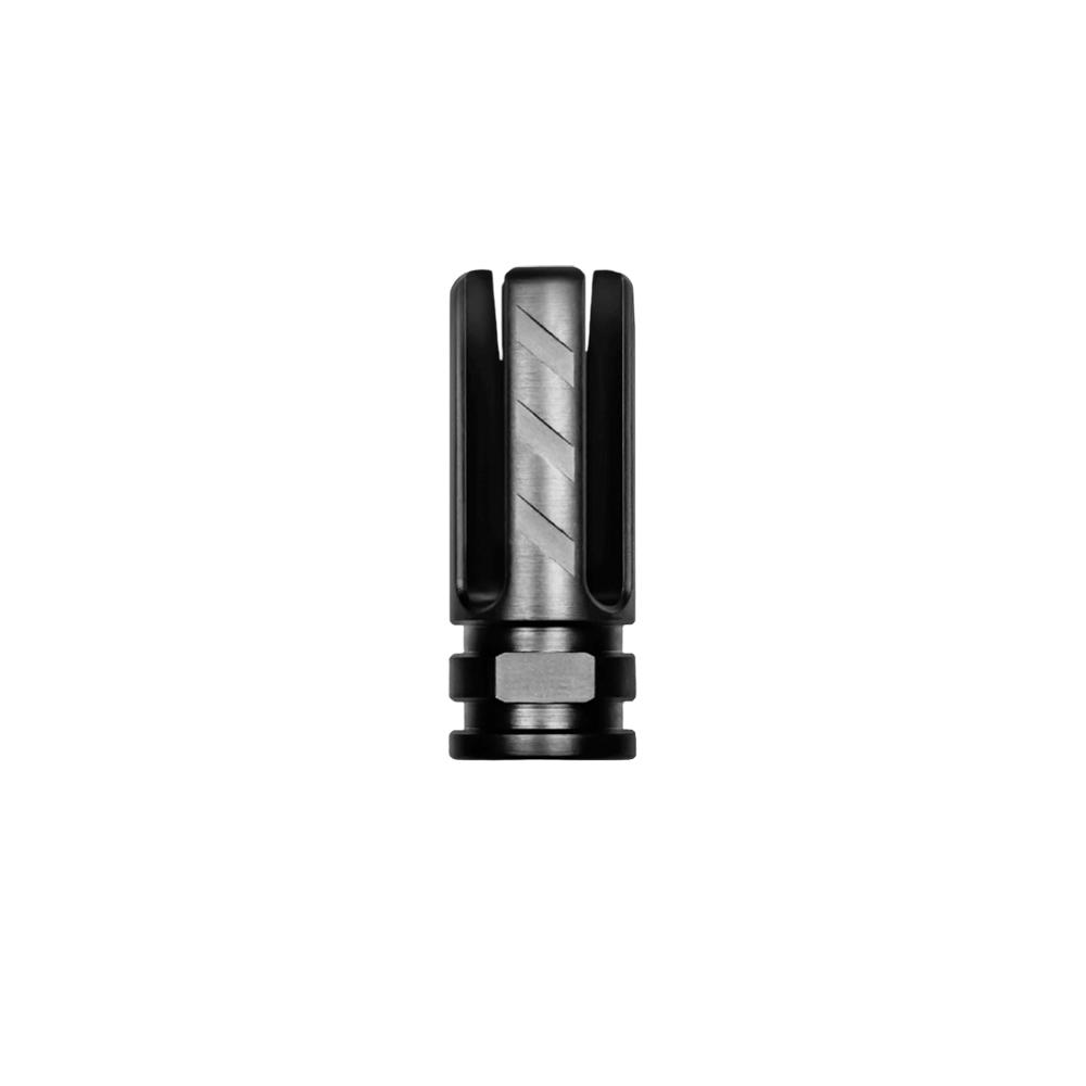 Rise Armament Veil Flash Hider .22 cal 1/2x28 Thread Black Nitride Picture of Rise Armament Rise Veil Flash Hider - .22 cal - Black Nitride