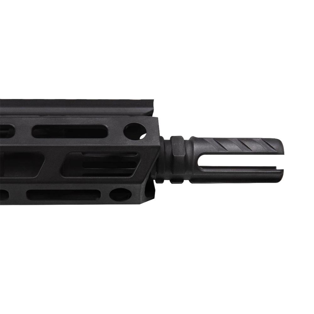 Rise Armament Veil Flash Hider .22 cal 1/2x28 Thread Black Nitride Picture of Rise Armament Rise Veil Flash Hider - .22 cal - Black Nitride
