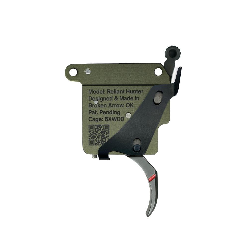 Rise Armament Reliant Hunter Rem 700 Rifle Trigger Curved Black Picture of Rise Armament Rise Reliant Hunter Rem 700 & Clone Drop-in Trigger