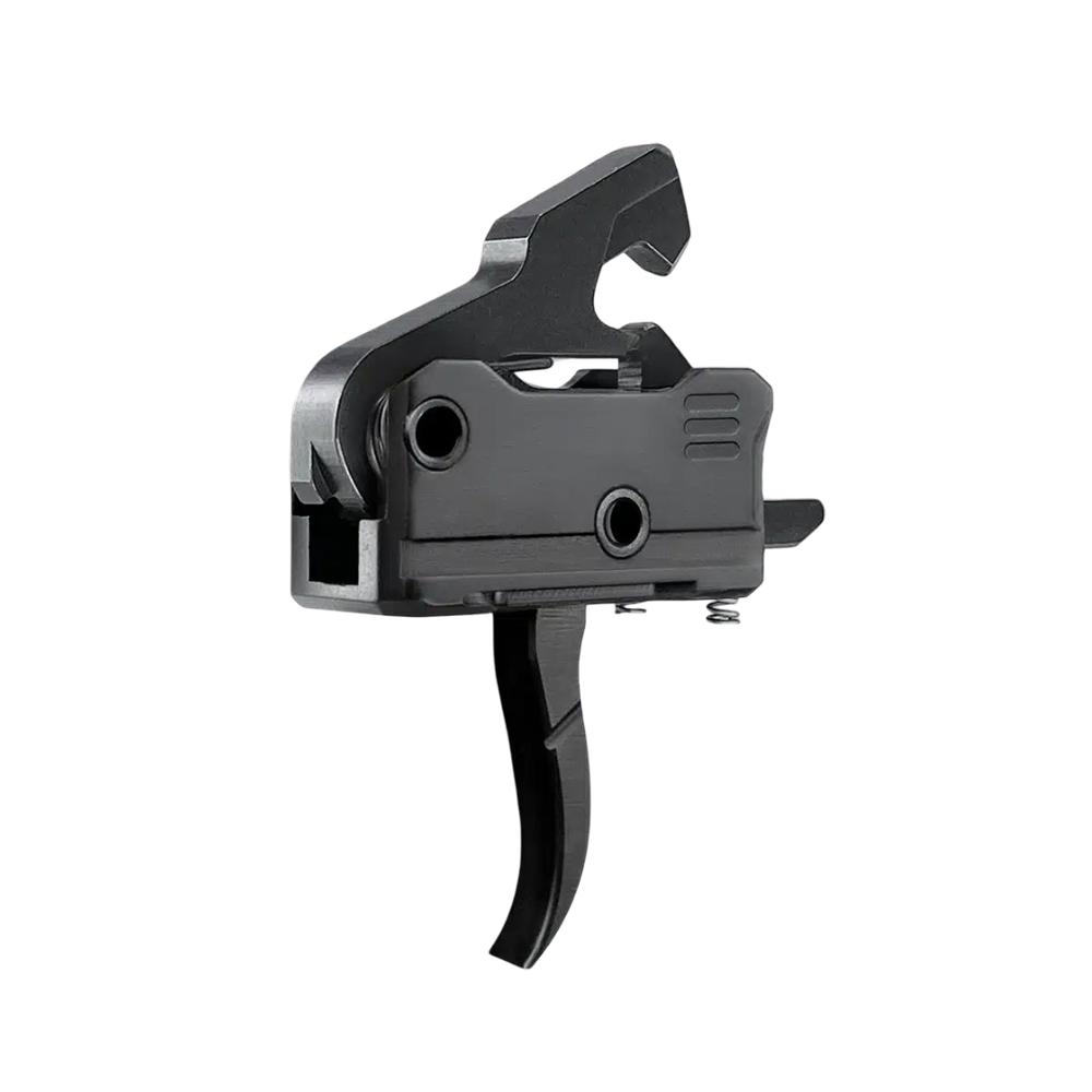 Rise Armament Rave PCC Single Stage Rifle Trigger 3.5 lb Curved Black Picture of Rise Armament Rise Rave PCC AR Trigger with Anti-Walk Pins
