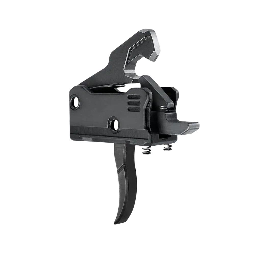 Rise Armament Rave PCC Single Stage Rifle Trigger 3.5 lb Curved Black Picture of Rise Armament Rise Rave PCC AR Trigger with Anti-Walk Pins