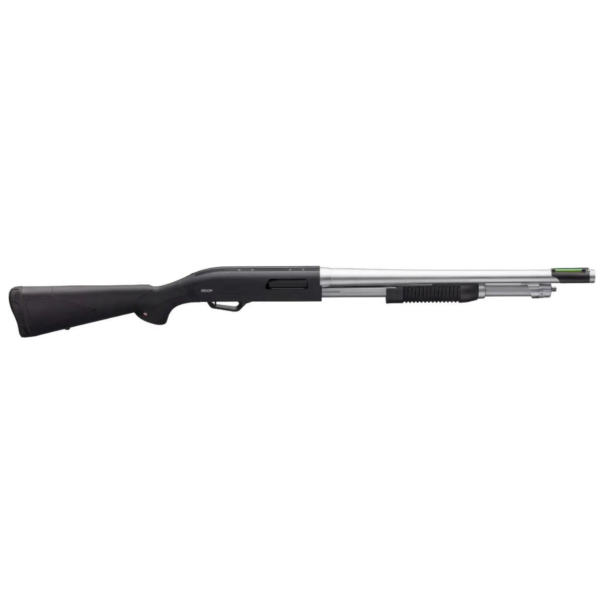 Winchester SXP Marine Defender Shotgun 12ga 3" Chamber 5rd Capacity 18" Matte Chrome Barrel Black Synthetic Stock Picture of Winchester Repeating Arms / Browning SXP MARINE DEF12-318 INV+1