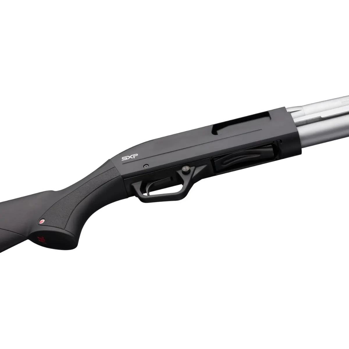 Winchester SXP Marine Defender Shotgun 12ga 3" Chamber 5rd Capacity 18" Matte Chrome Barrel Black Synthetic Stock Picture of Winchester Repeating Arms / Browning SXP MARINE DEF12-318 INV+1
