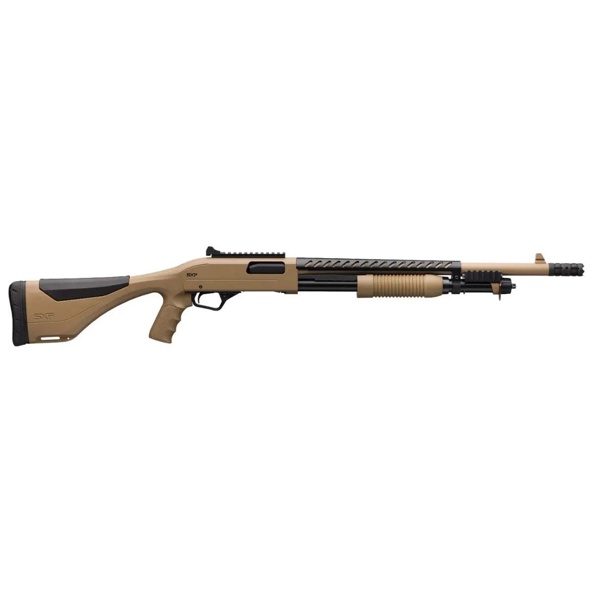 Winchester SXP Extreme Defender FDE Shotgun 12ga 3" Chamber 5rd Capacity 18" Barrel FDE Stock