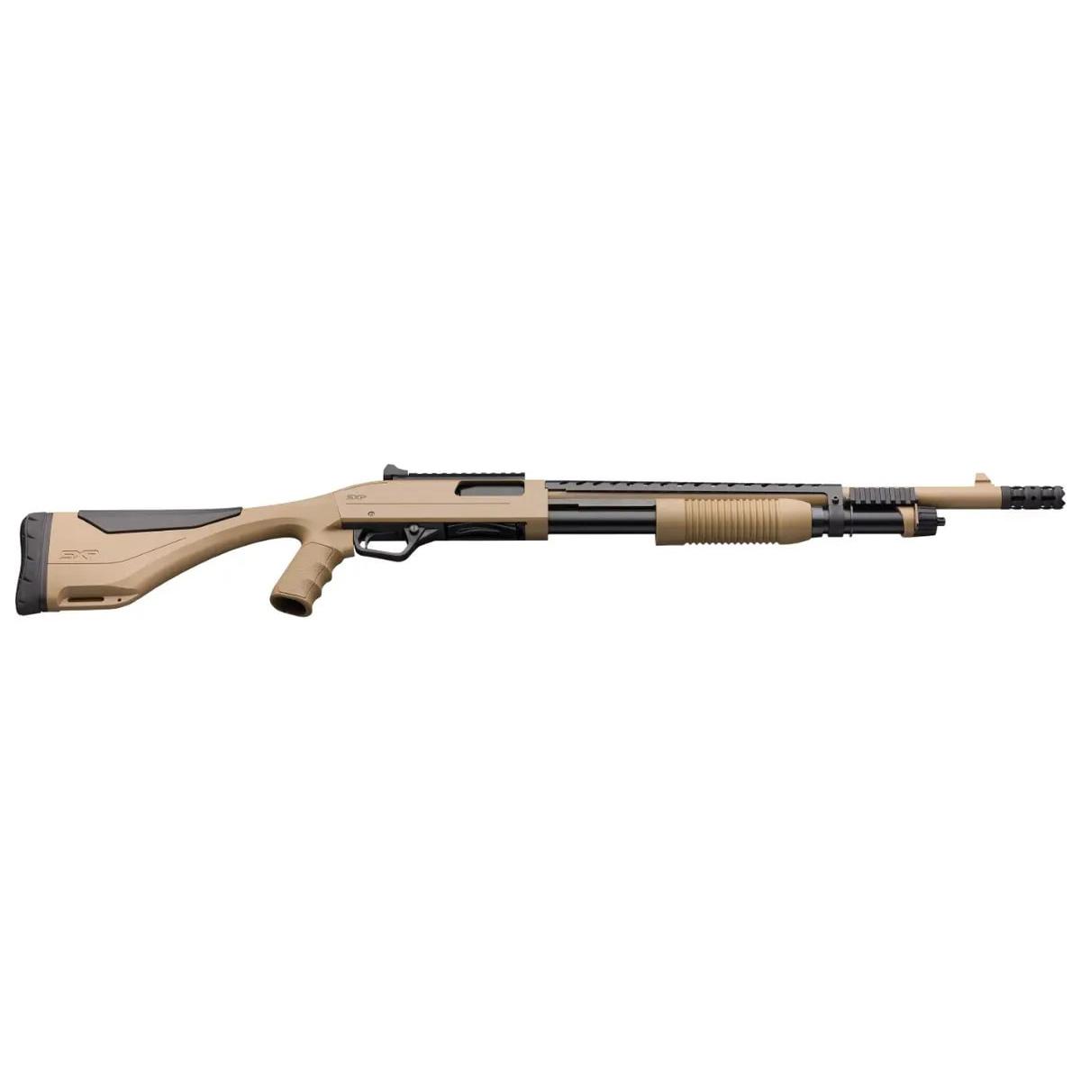 Winchester SXP Extreme Defender FDE Shotgun 12ga 3" Chamber 5rd Capacity 18" Barrel FDE Stock Picture of Winchester Repeating Arms / Browning SXP EXTM DEF FDE12-318INV+1