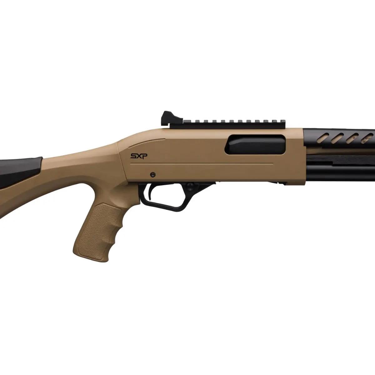 Winchester SXP Extreme Defender FDE Shotgun 12ga 3" Chamber 5rd Capacity 18" Barrel FDE Stock Picture of Winchester Repeating Arms / Browning SXP EXTM DEF FDE12-318INV+1