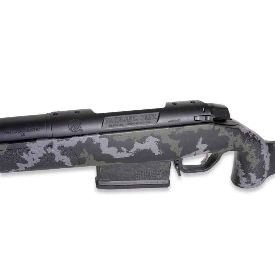 Weatherby Model 307 Range XP 2.0 Rifle 25 WBY RPM 5rd Capacity 22" Fluted Barrel Synthetic Stock Picture of Weatherby Weatherby 307 Range XP 2.0 25 WBY RPM 22" + 2" Brake