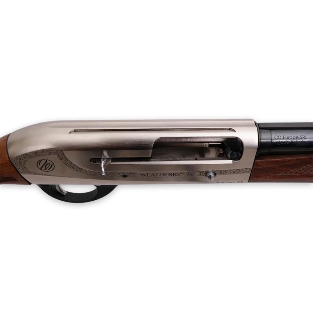 Weatherby 18i Deluxe Shotgun 20 ga 3" Chamber 4rd Capacity 28" Barrel Walnut Picture of Weatherby 18i DELUXE GR2 20 GA 28" BARREL 3" MAG RH