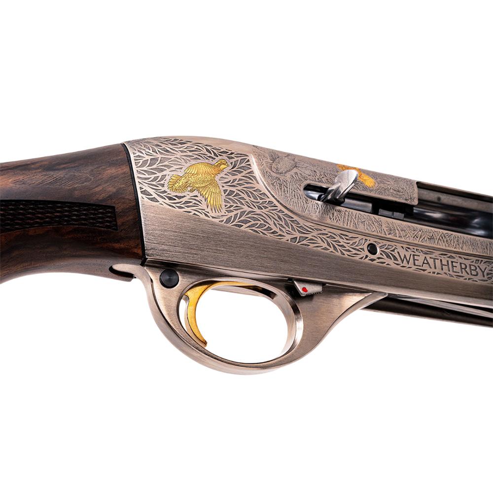 Weatherby 18i Limited Shotgun 20 ga 3" Chamber 2rd Capacity 28" Barrel Walnut Picture of Weatherby Weatherby 18i LMTD 20Ga 28In Nkl Rcvr Matte Wlnt Stk