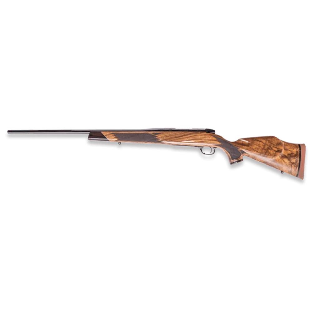 Weatherby Mark V Deluxe Varmintmaster Rifle .22-250 Rem 3rd Magazine 24" 1/2x28 Threaded Barrel Walnut Picture of Weatherby MKV VARMINTMASTER 22-250 REM 24''BRL