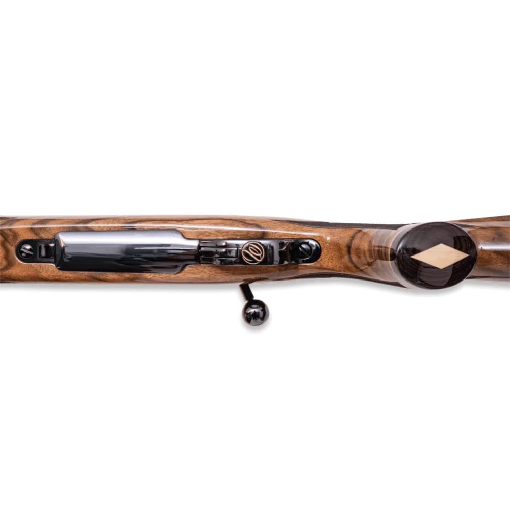 Weatherby Mark V Deluxe Varmintmaster Rifle .22-250 Rem 3rd Magazine 24" 1/2x28 Threaded Barrel Walnut Picture of Weatherby MKV VARMINTMASTER 22-250 REM 24''BRL