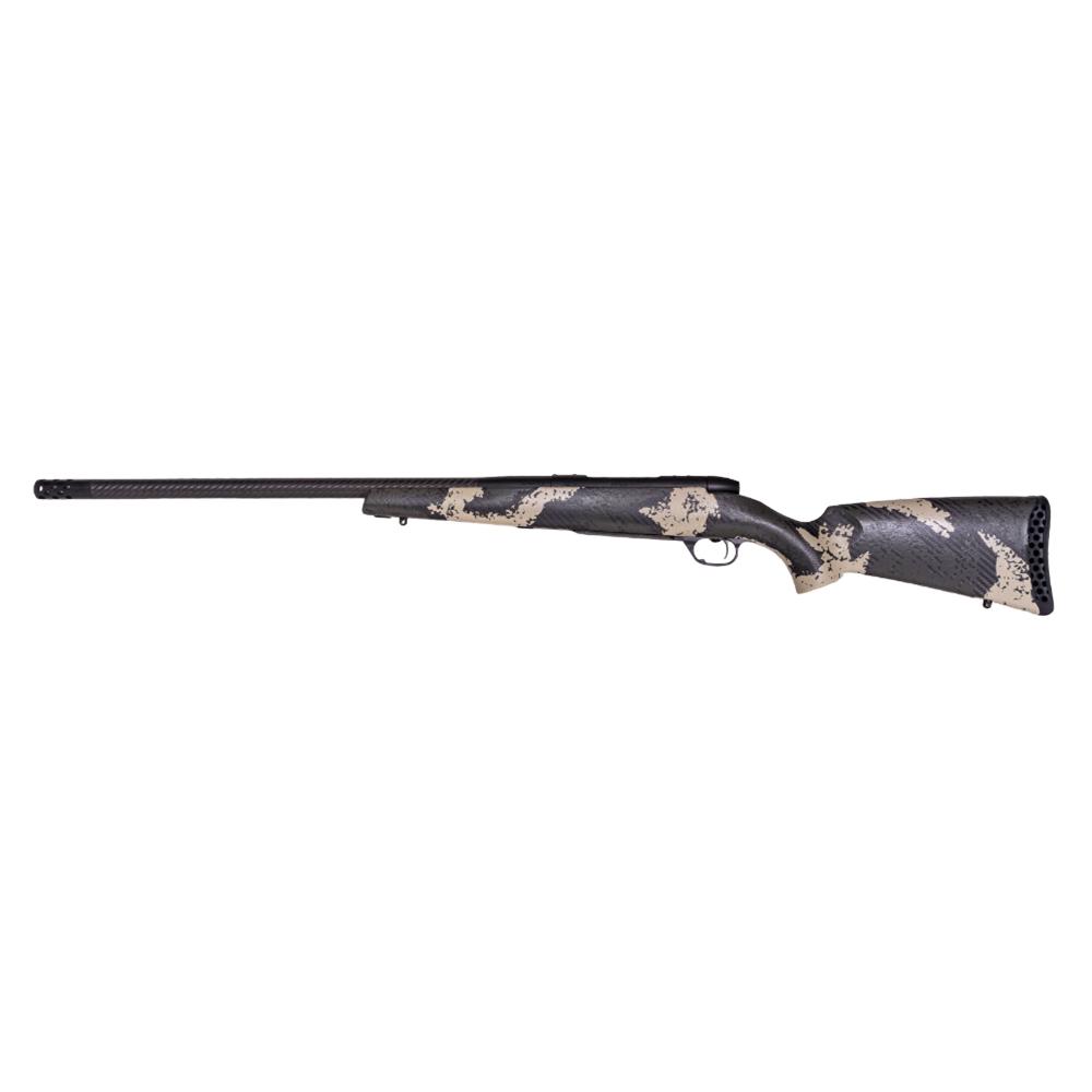 Weatherby Mark V Backcountry Guide Rifle 7mm PRC 3rd Magazine 22" 5/8x24 Threaded Barrel Black Picture of Weatherby Weatherby Mark V Guide 7PRC 22'' +2'' Brake CARBON BBl BLACK Cerakoe