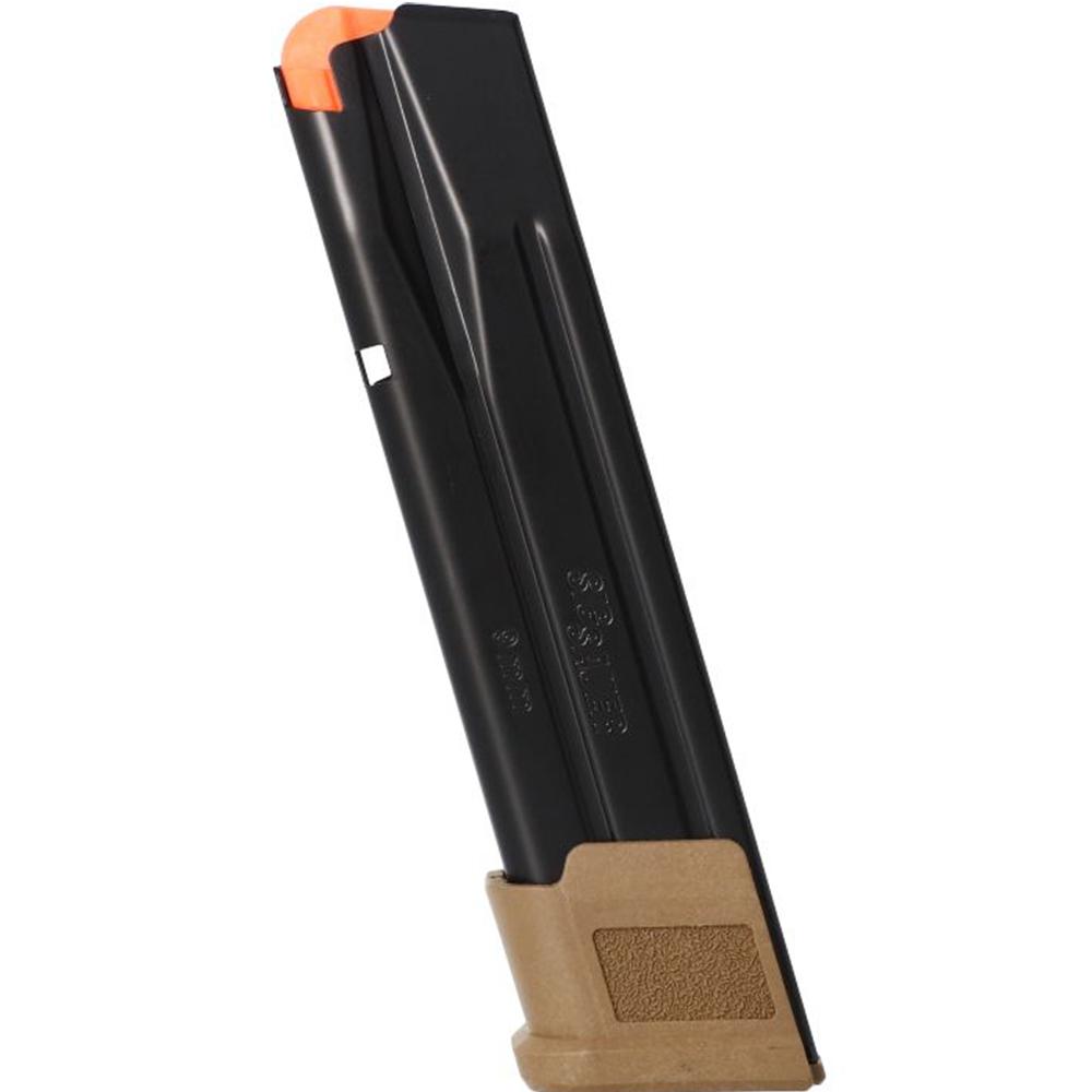 Sig Sauer P320/M17/M18 Handgun Magazine Coyote Brown 9mm Luger 21/rd Picture of Sig Sauer SIG SURPLUS MAGAZINE 320 9 FULL 21 RD M17 COYOTE