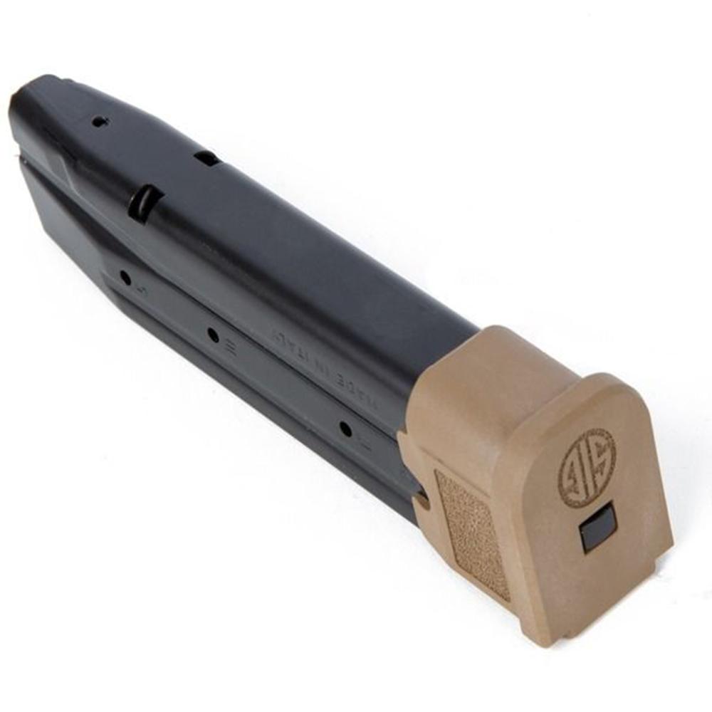 Sig Sauer P320/M17/M18 Handgun Magazine Coyote Brown 9mm Luger 21/rd Picture of Sig Sauer SIG SURPLUS MAGAZINE 320 9 FULL 21 RD M17 COYOTE