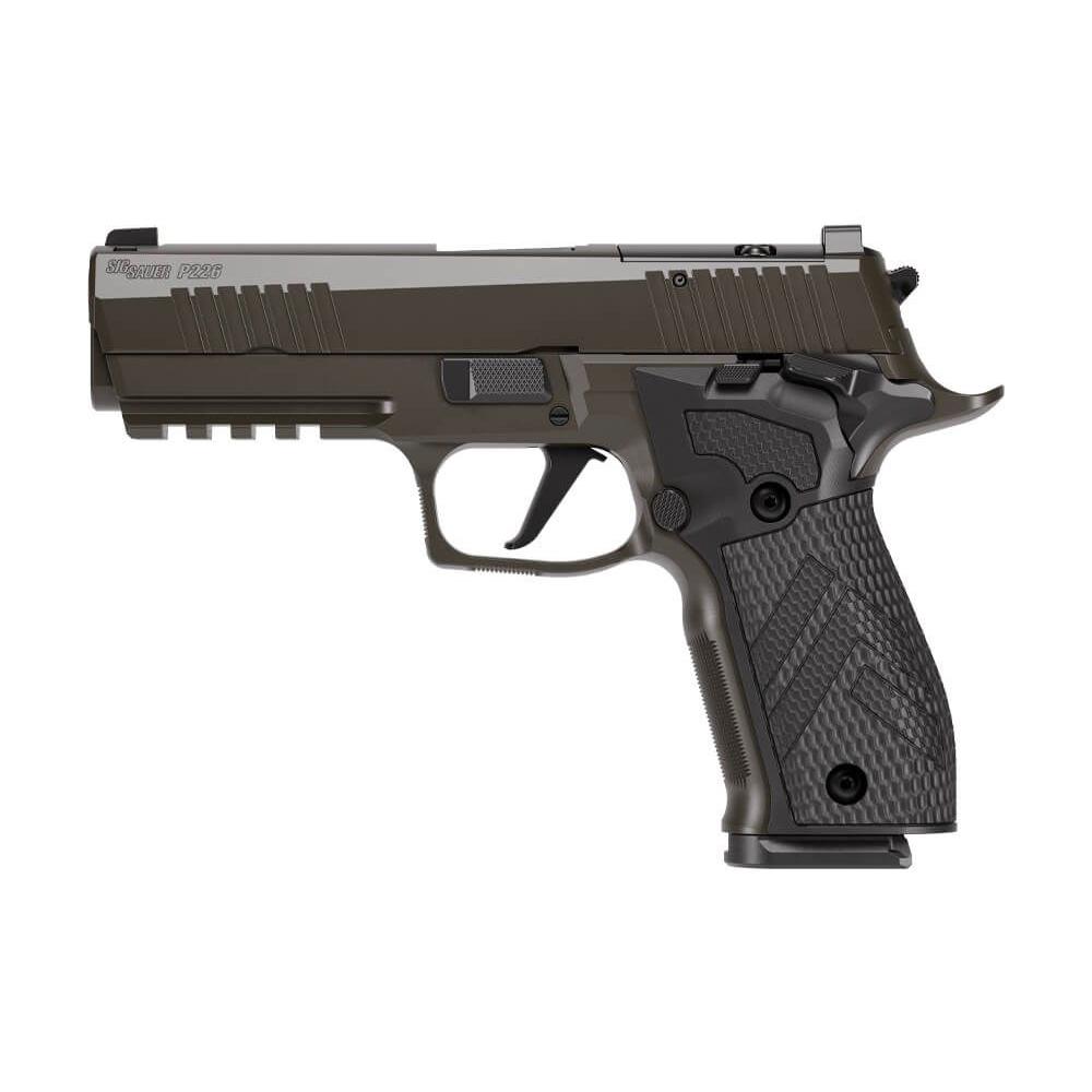 Sig Sauer P226-X Legion DA/SA Handgun 9mm Luger 18rd Magazines(3) 4.4" Barrel Optic Ready Legion Grey Cerakote Picture of Sig Sauer SIG P226 9MM 4.4IN X-SERIES LEGION GRAY DA/SA 3-18RD MAG OR