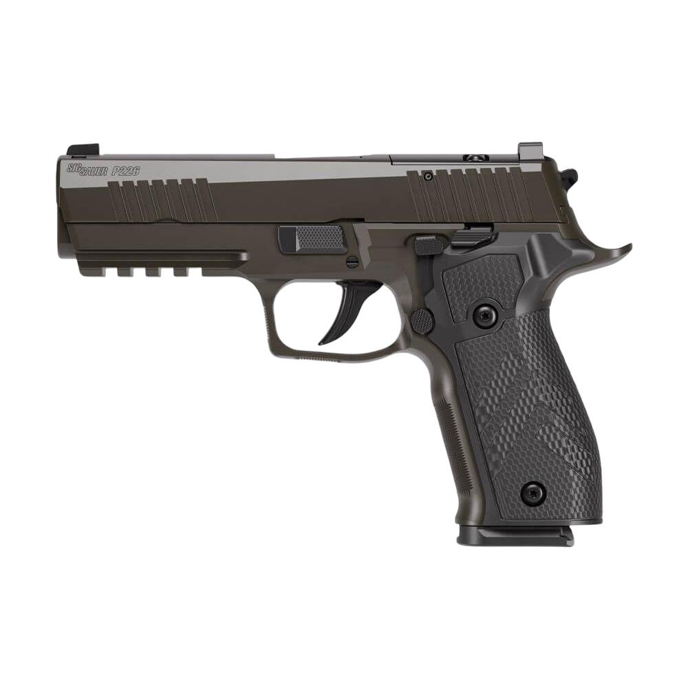 Sig Sauer P226 X Legion Handgun 9mm Luger 10rd Magazines(3) 4.4" Barrel DA/SA Optic Ready Legion Grey Cerakote Picture of Sig Sauer SIG P226 9MM 4.4IN X-SERIES LEGION GRAY DA/SA 3-10RD MAG OR