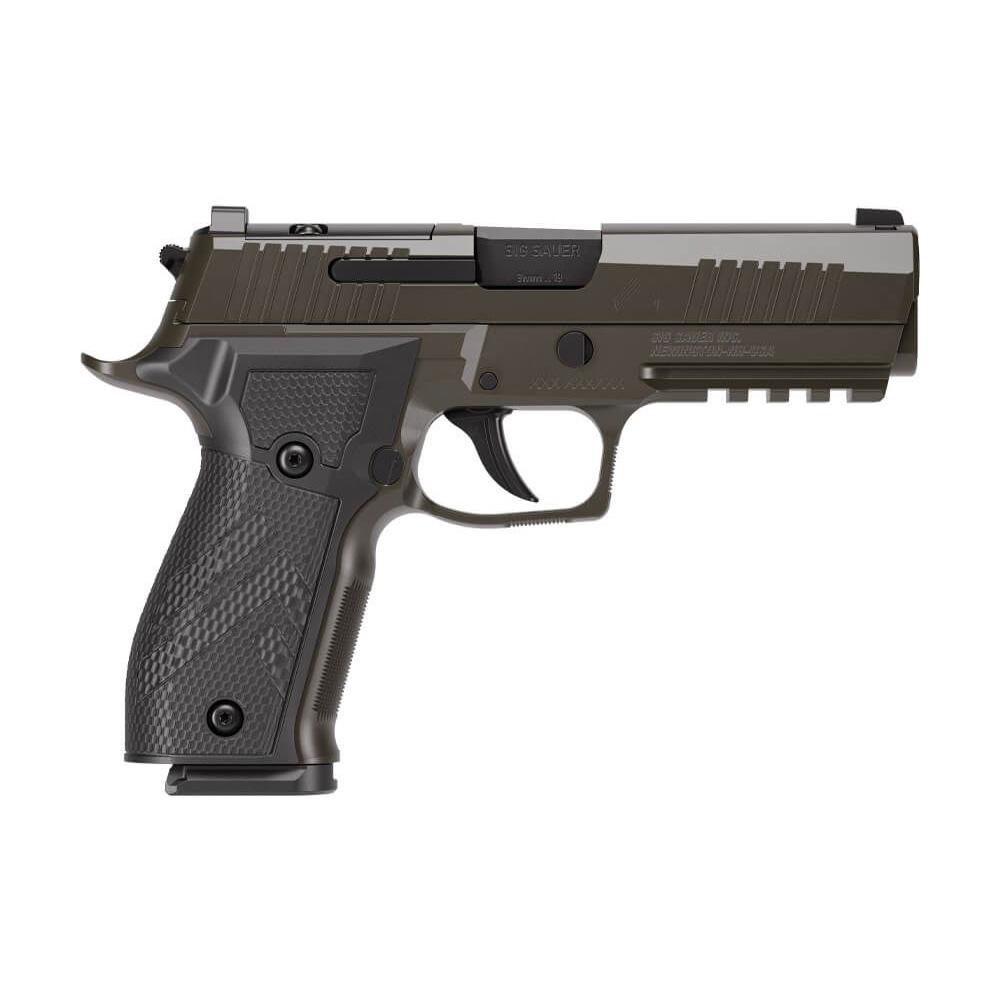 Sig Sauer P226 X Legion Handgun 9mm Luger 10rd Magazines(3) 4.4" Barrel DA/SA Optic Ready Legion Grey Cerakote Picture of Sig Sauer SIG P226 9MM 4.4IN X-SERIES LEGION GRAY DA/SA 3-10RD MAG OR