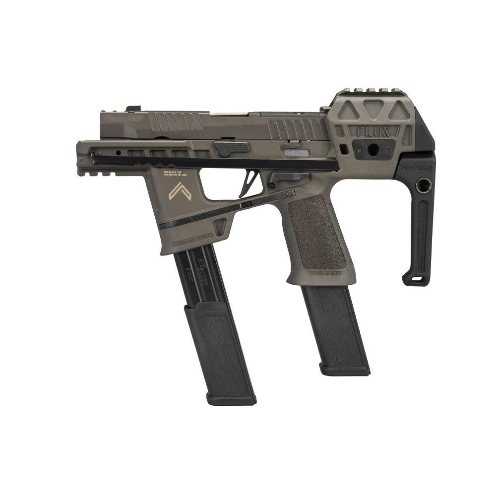 Sig P320 FLUX Legion Handgun 9mm Luger 30rd Magazines(2) 3.9" Barrel X-Ray 3 Sights FLUX Chassis Picture of Sig Sauer P320 9MM 3.9IN FLUX LEGION GRAY STRIKER X-RAY 3 OR (2) 30RD STEEL MAG