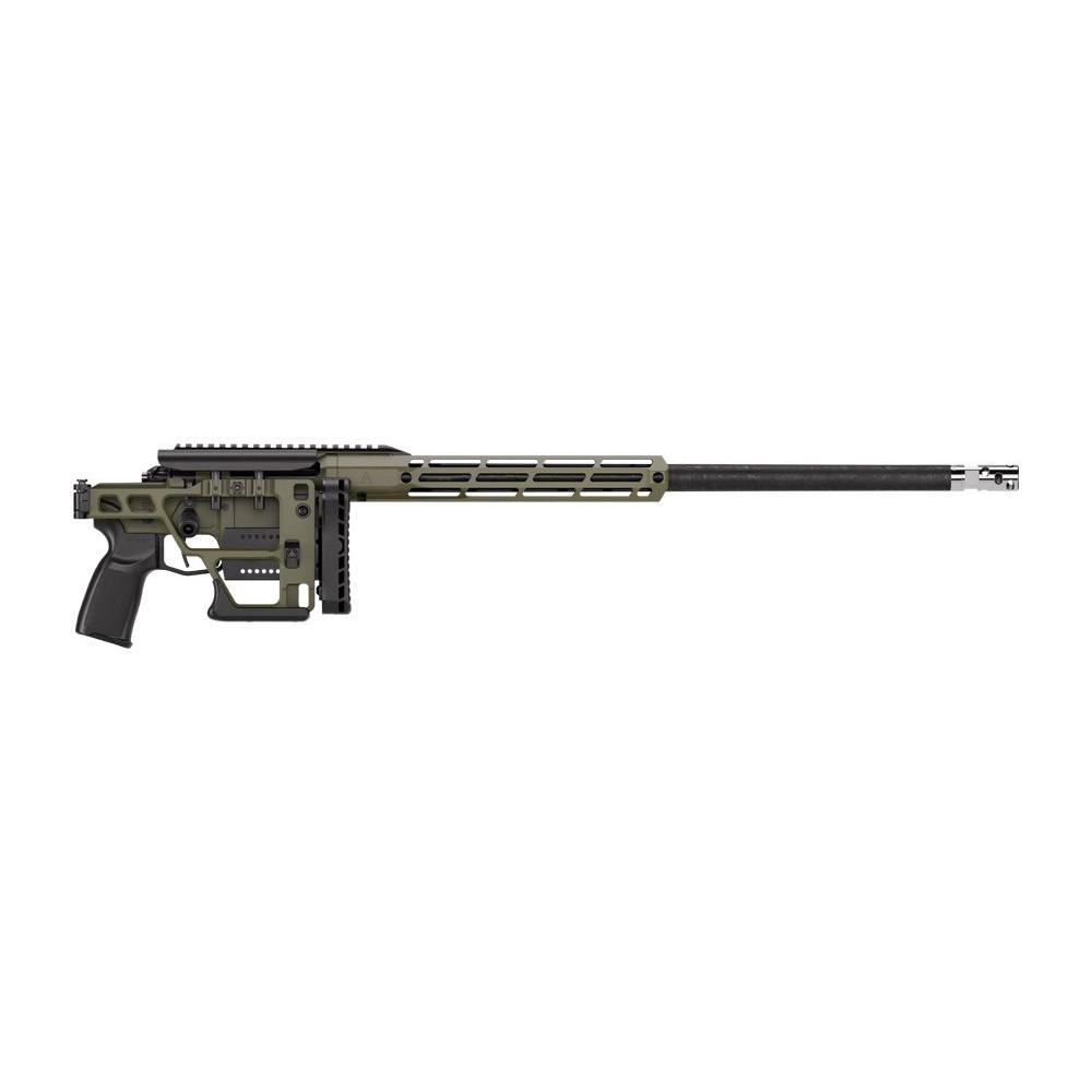Sig Sauer Cross Sawtooth Rifle 6.5 PRC 4rd Magazine 22" Threaded Proof Carbon Fiber Barrel  Moss Green Folding Precision Stock Picture of Sig Sauer SIG CROSS 6.5 PRC RIFLE 22IN CROSS 1-4RD MAG PROOF CARBON BARREL
