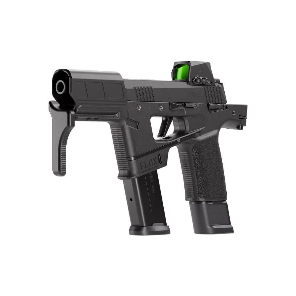 Sig Sauer P365-FLUX Handgun 9mm Luger 21(2)&17(1)rd Magazines 6" Barrel Brace Picture of Sig Sauer SIG P365 9MM 6IN FLUX BLK 2-21RD & 1-17RD MAG