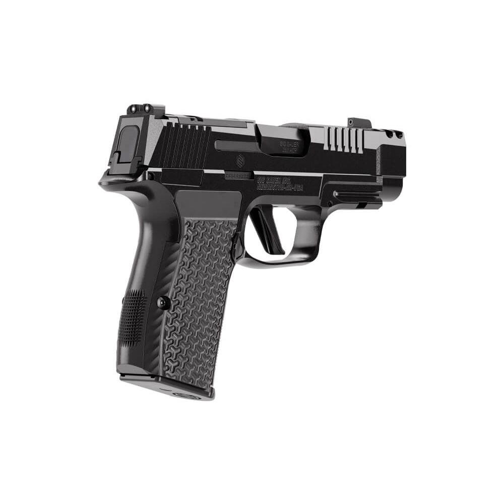 Sig Sauer P365 LUXE AXG Handgun .380 Auto 12rd Magazine(3) 3.1" Compensated Barrel Black Finish Picture of Sig Sauer SIG P365 AXG 380ACP 3.1IN LUXE OR 3-12RD STEEL MAG COMP