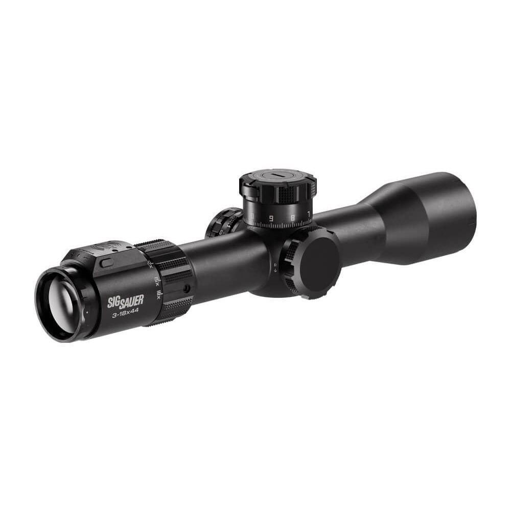 Sig Sauer Bravo6T-BDX Rifle Scope 3-18x44mm 35mm FFP MRAD DEV-L 2.0 Illum Black Picture of Sig Sauer SIG BRAVO6TBDX SCOPE BLK 3-18X44MM 35MM FFP DEV-L MRAD LEVELPLEX