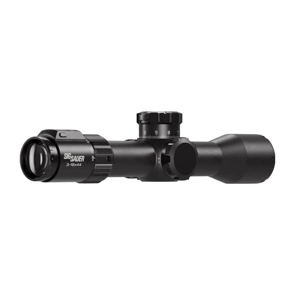 Sig Sauer Bravo6T-BDX Rifle Scope 3-18x44mm 35mm FFP MRAD Milling 2.0 Illum Black Picture of Sig Sauer SIG BRAVO6TBDX SCOPE BLK 3-18X44MM 35MM FFP MRAD MILLING LEVELPLEX