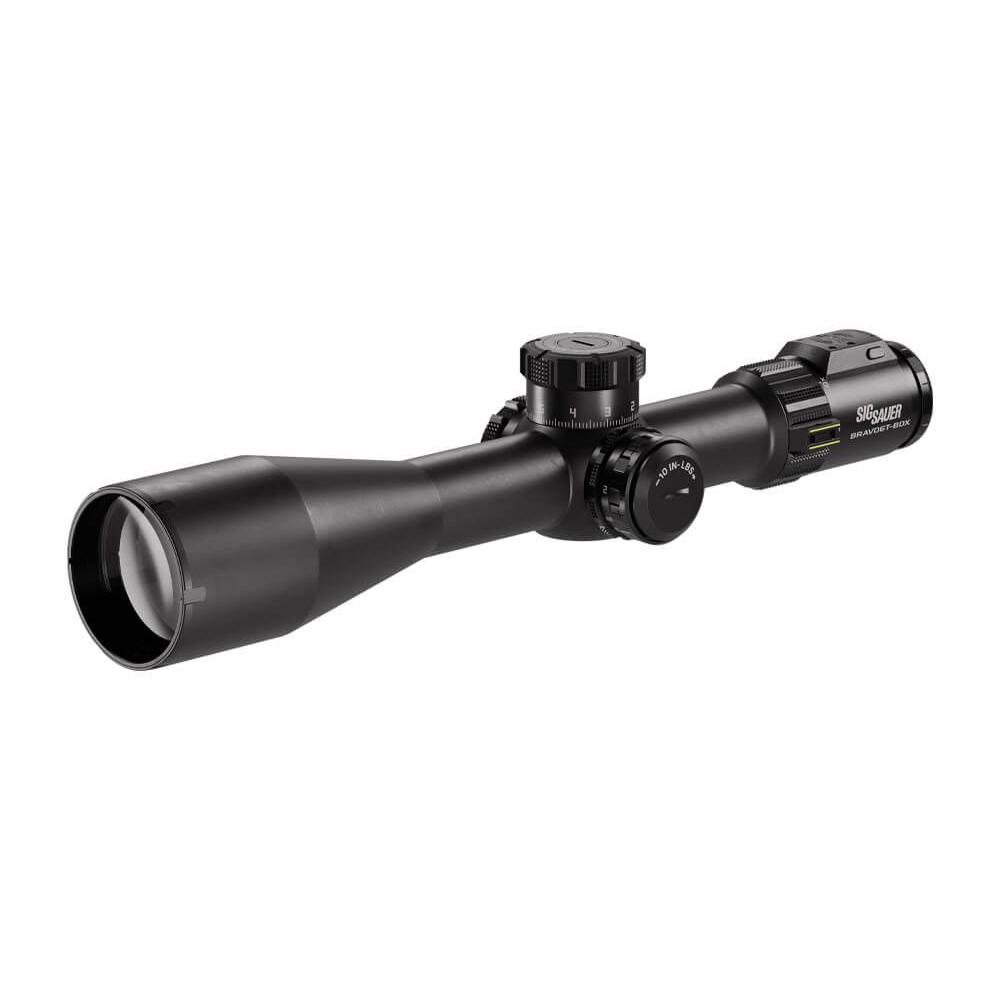 Sig Sauer Bravo6T-BDX Rifle Scope 5-30x56mm 35mm FFP MRAD Milling 2.0 Illum Black Picture of Sig Sauer SIG BRAVO6TBDX SCOPE BLK 5-30X56MM 35MM FFP MRAD MILLING LEVELPLEX