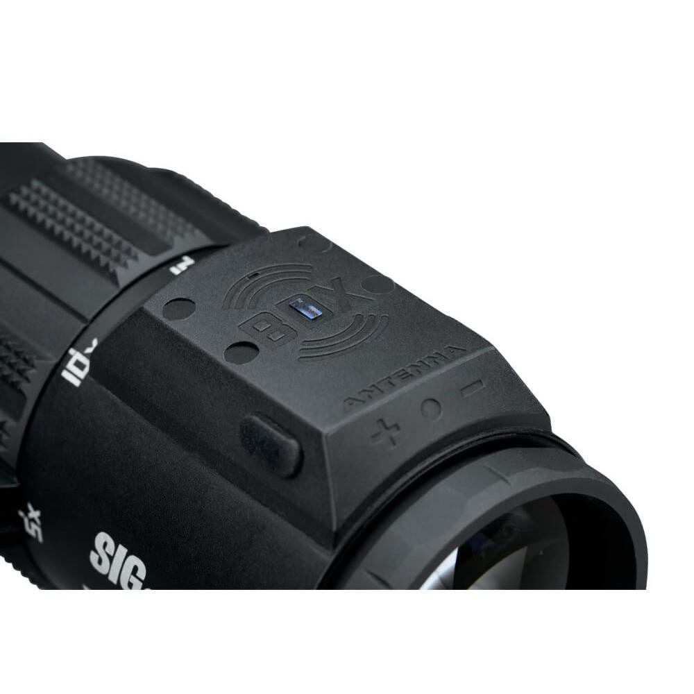 Sig Sauer Bravo6T-BDX Rifle Scope 5-30x56mm 35mm FFP MRAD DEV-L 2.0 Illum Black Picture of Sig Sauer SIG BRAVO6TBDX SCOPE BLK 5-30X56MM 35MM FFP DEV-L MRAD LEVELPLEX