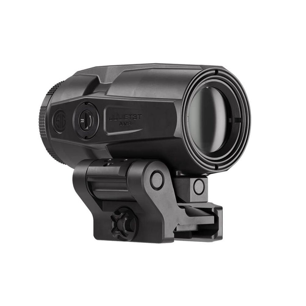 Sig Sauer Juliet3T-AMR Magnifier 3x22mm Black Picture of Sig Sauer SIG JULIET3T-AMR COMPACT MAGNIFIER 3X22MM POWERCAM AMR BLACK