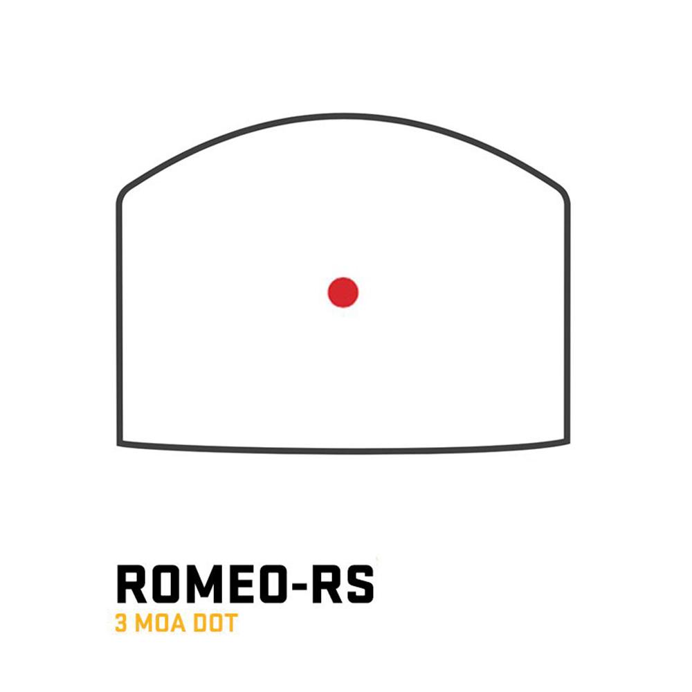 Sig Sauer Romeo-RS Compact Red Dot 3 MOA Dot Black Picture of Sig Sauer SIG ROMEO-RS COMPACT FOOTPRINT 3 MOA RED DOT BLACK