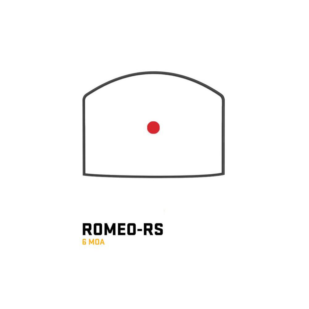 Sig Sauer Romeo-RS Compact Footprint Red Dot 6 MOA Dot Black Picture of Sig Sauer SIG ROMEO-RS COMPACT FOOTPRINT 6 MOA RED DOT BLACK