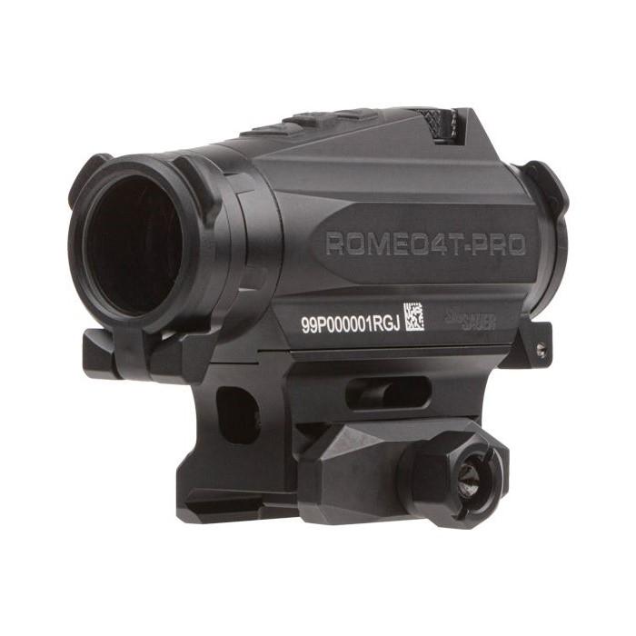 Sig Sauer ROMEO 4T-PRO Red Dot Sight Ballistic Circle Dot 0.5 Adj Illum Black