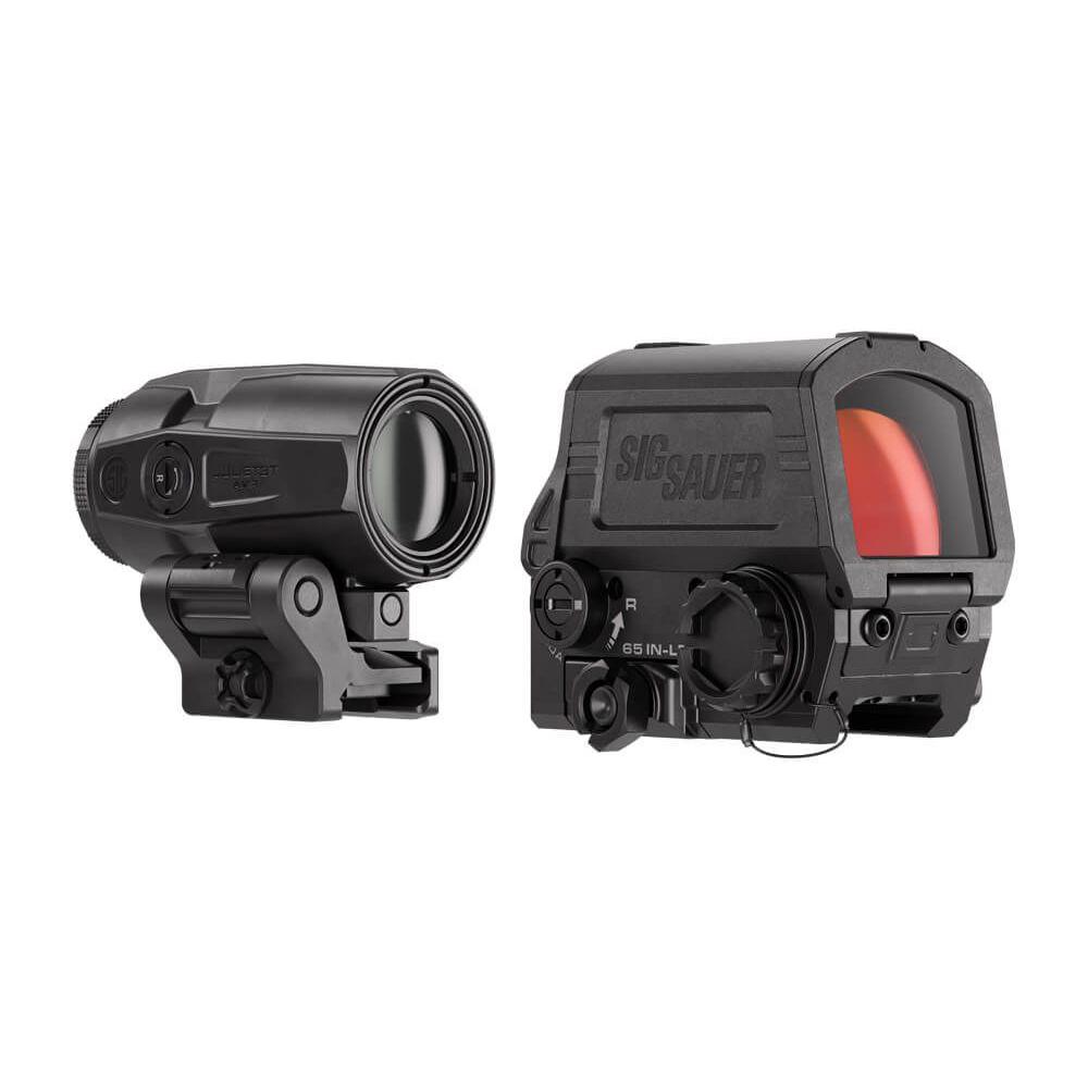 Sig Sauer Romeo8T-AMR Red Dot and Juliet3T-AMR Magnifier Combo Kit Picture of Sig Sauer SIG COMBO KIT ROMEO8T-AMR 1X40 JULIET3T-AMR 3X22MM MAGNIFIER